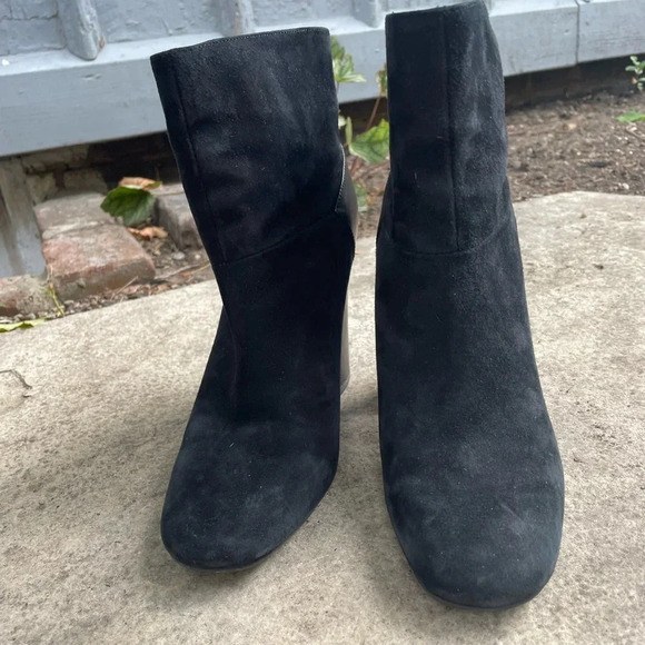 See By Chloé Black Suede Leather Ankle Boots, Size 37 - Picture 10 of 15